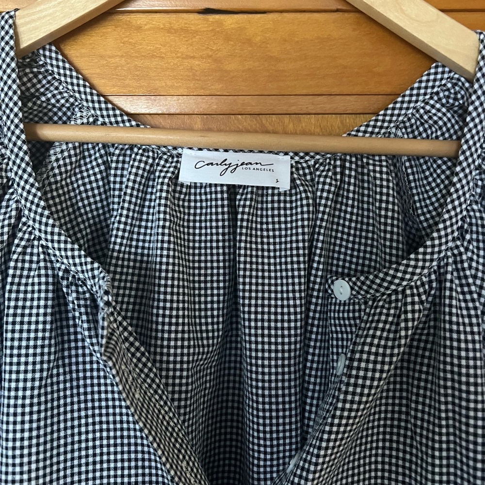 Carly Jean Los Angeles Checkered Dress